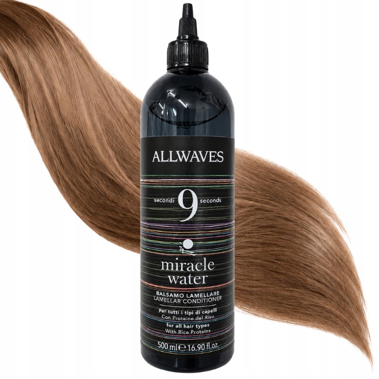 Allwaves Miracle Water 9s. Lamenarní Lamelový Kondicionér Na Vlasy 500 ML