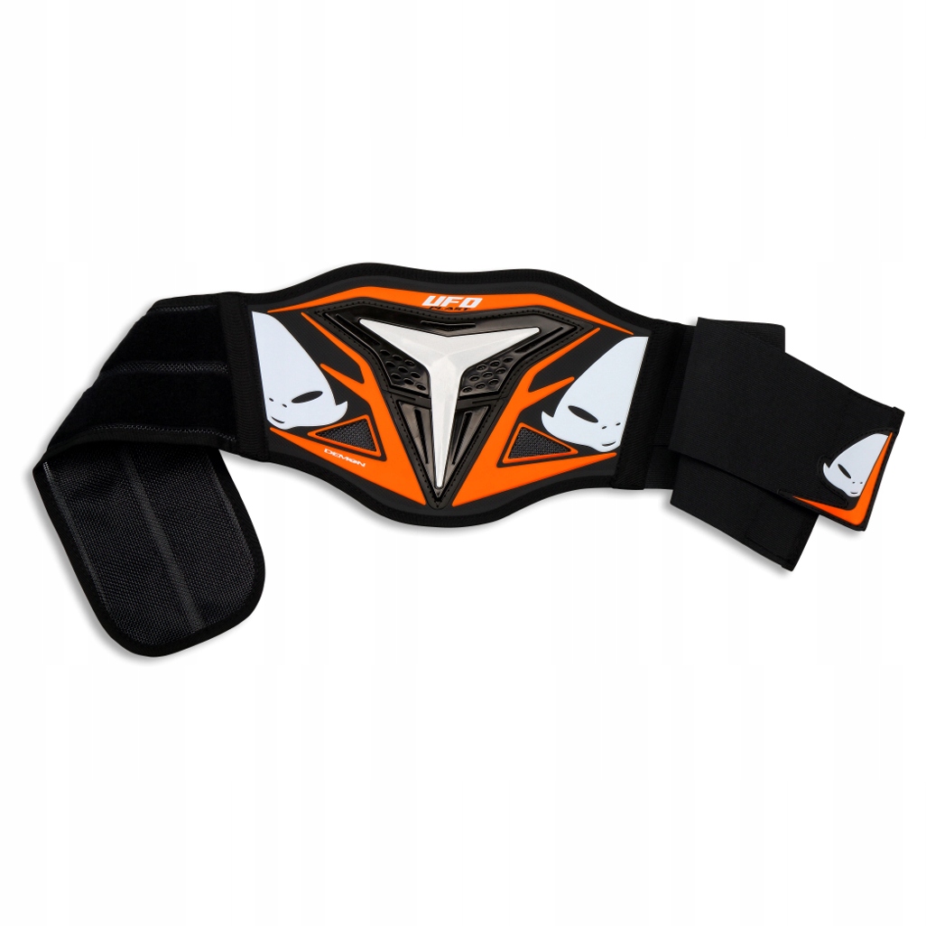Ufo Pas Nerkowy Kid/junior Demon Black Orange Uniwersalny