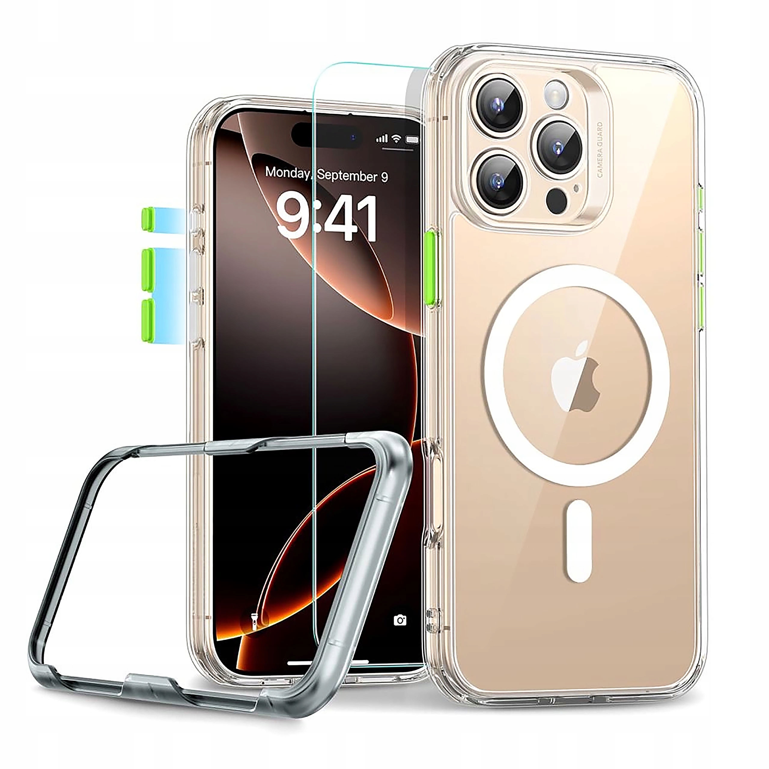 Etui Esr Classic Pro Set Halolock MagSafe do iPhone 16 Pro Max