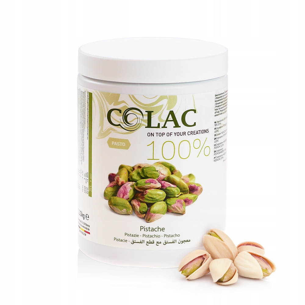 Levně Pistácie 100% – pasta na zmrzlinu a dezerty – 1,10 kg