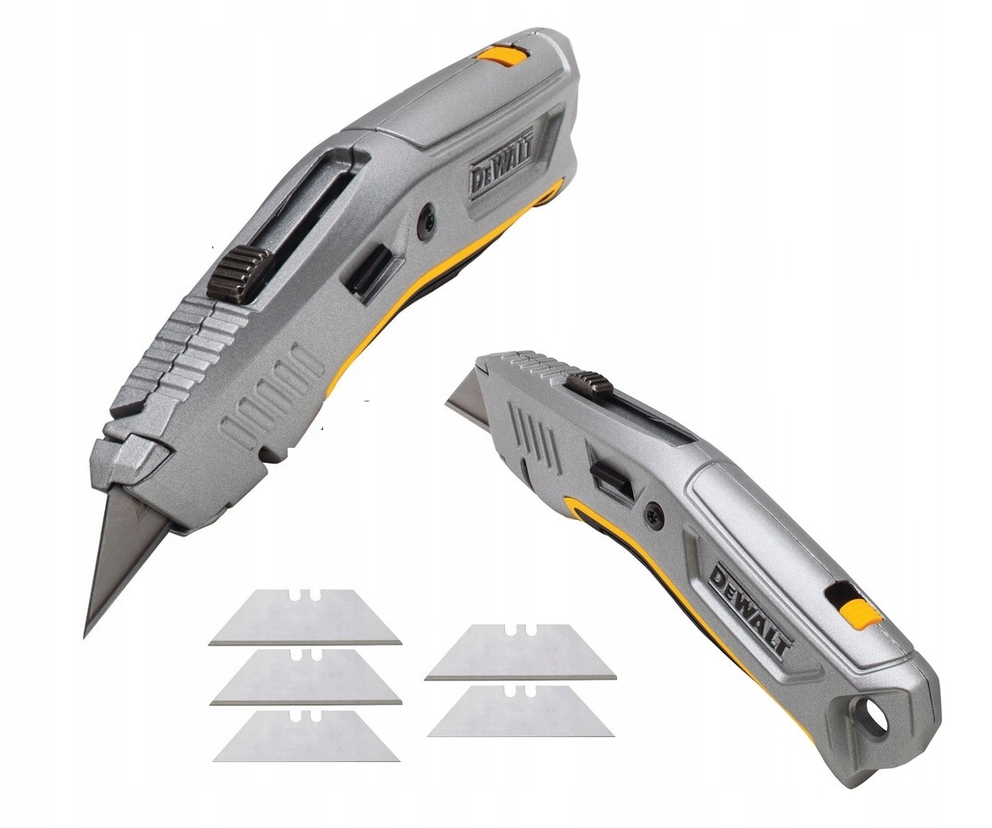 

Dewalt DWHT10319 Nóż Z Ostrzem Chowanym 5 Ostrzy