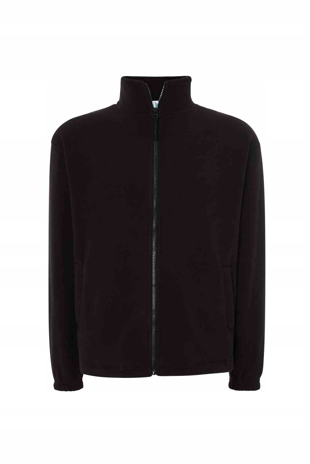 Teplá, silná pánská mikina fleecová Černá Jhk S