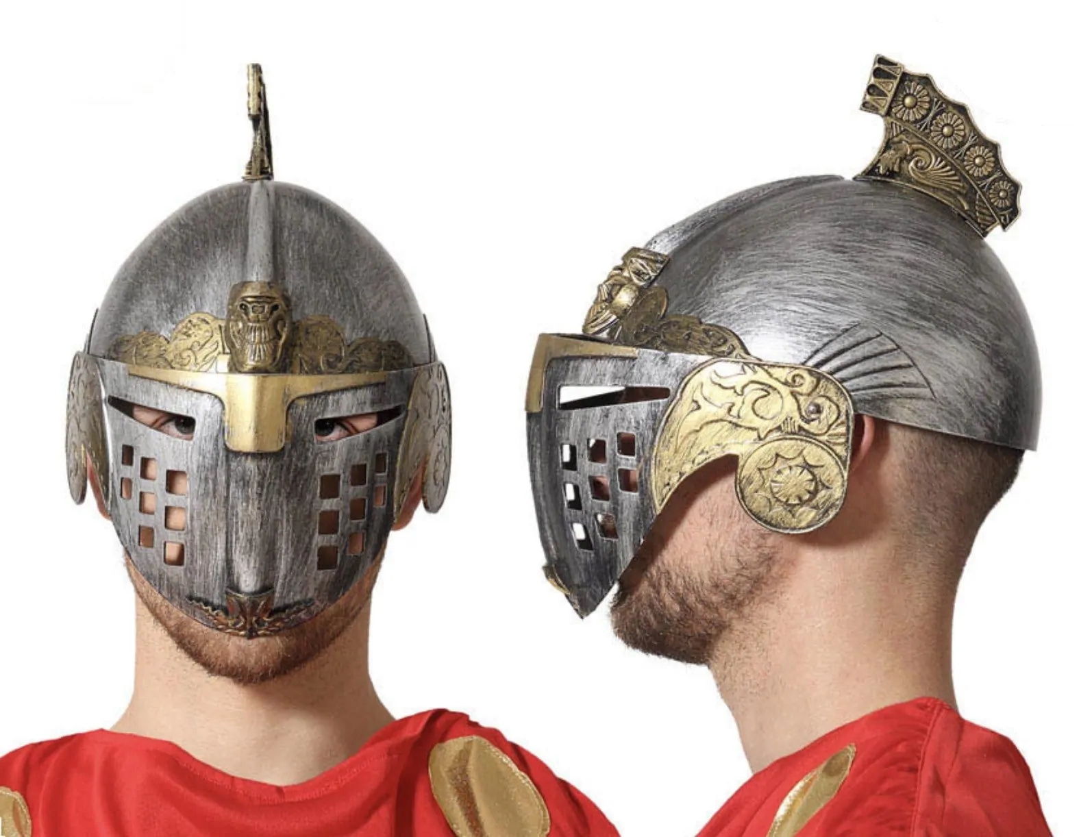 HEŁM RYCERSKI Z PRZYŁBICĄ DO STROJU RYCERZA