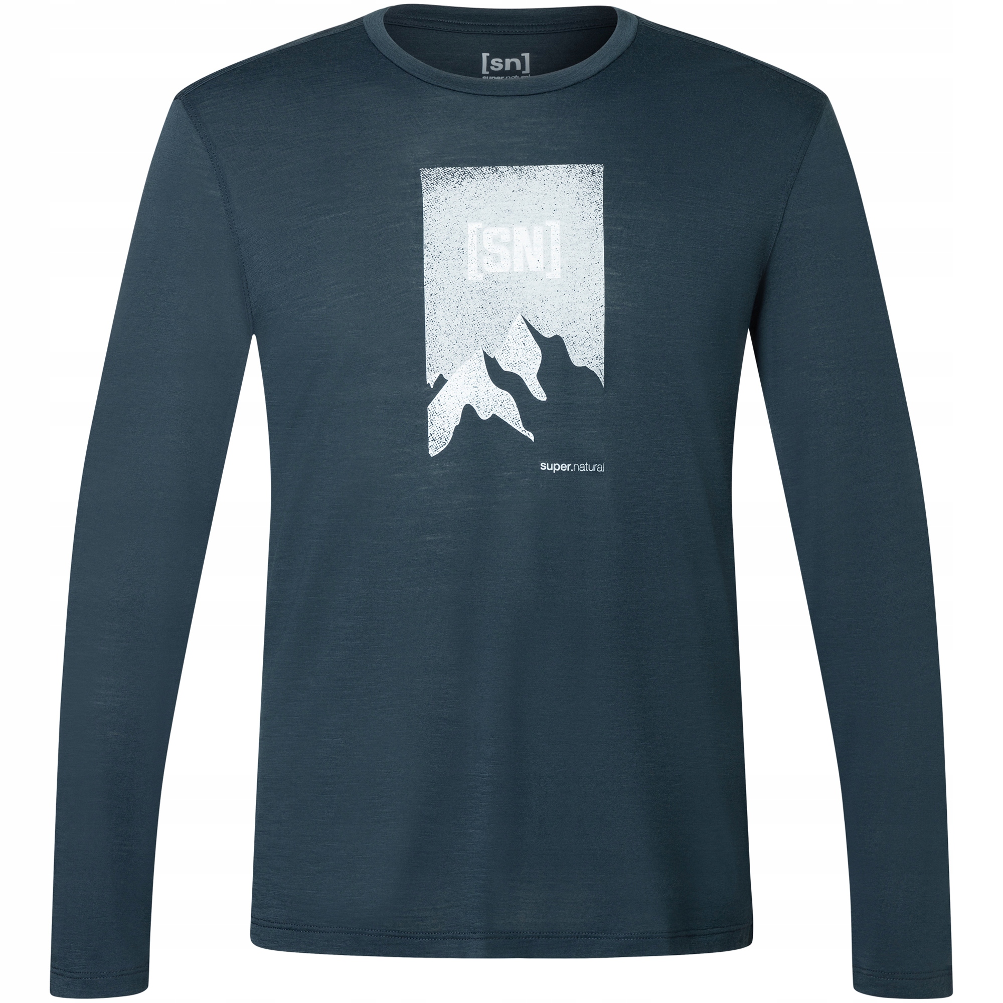 Koszulka męska longsleeve Super.natural M 2 Pitch Ls granatowa r. L