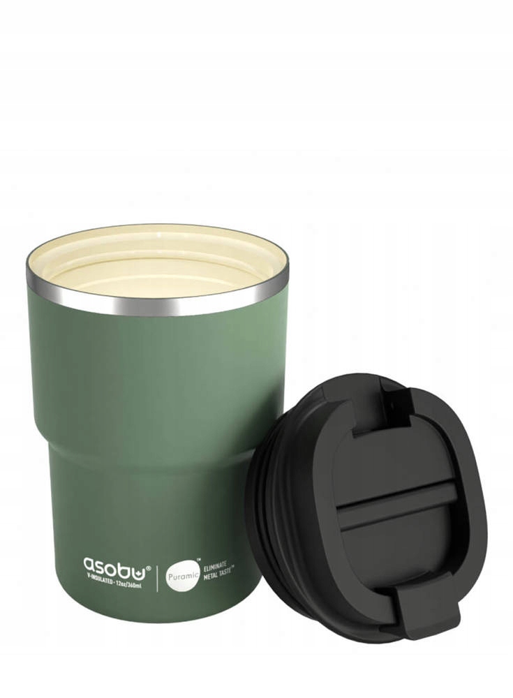 Termohrnek Asobu na kávu keramický 360 ml Pick Me Up
