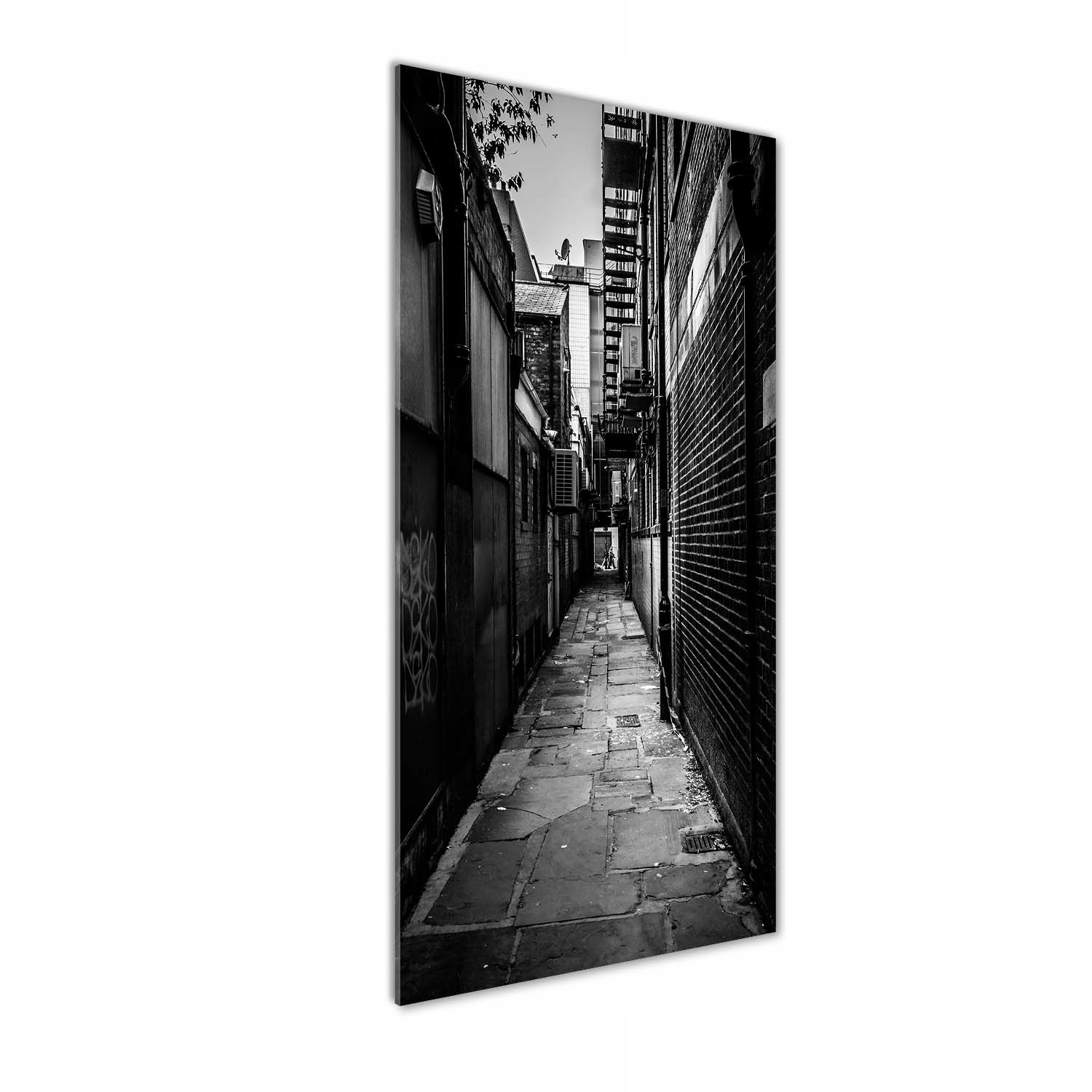 

Foto obraz szklany pionowy Miejskie uliczki 50x125