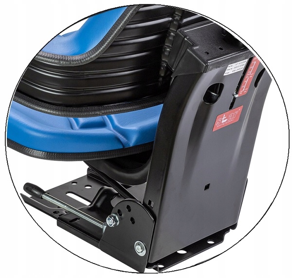 SIEDZENIE FOTEL URSUS C 330 C 360 385 T25 ZETOR MF Part number ECO 110 PVC BLACK