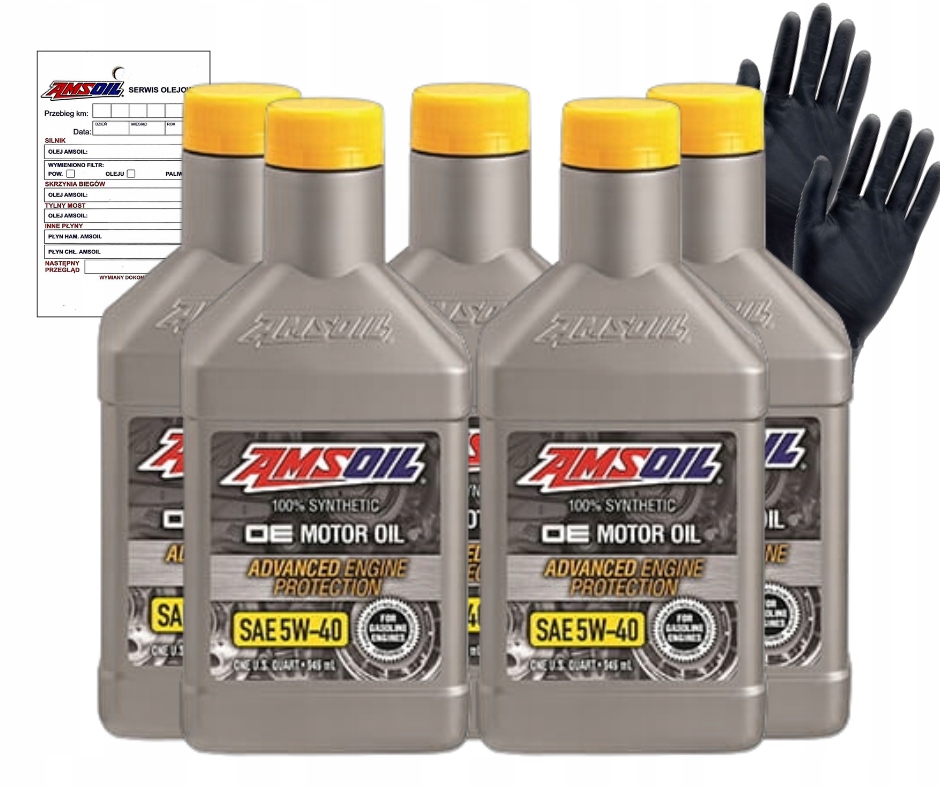 Amsoil 5W40 Oe Synthetic Motor Oil 0,946 l sada 5 ks