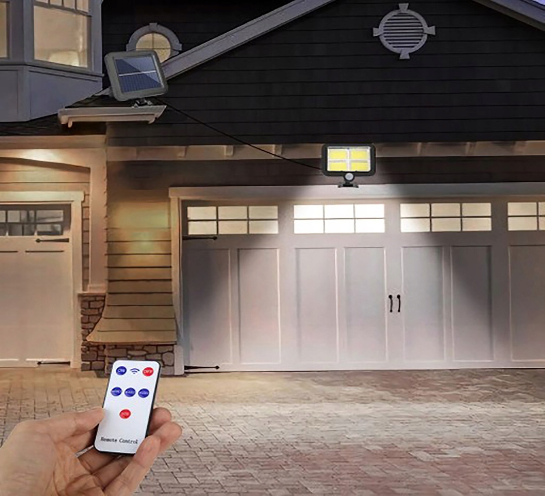 LAMPA SOLARNA 128 LED COB CZUJNIK RUCHU ZMIERZCHU Moc lampy 128 W