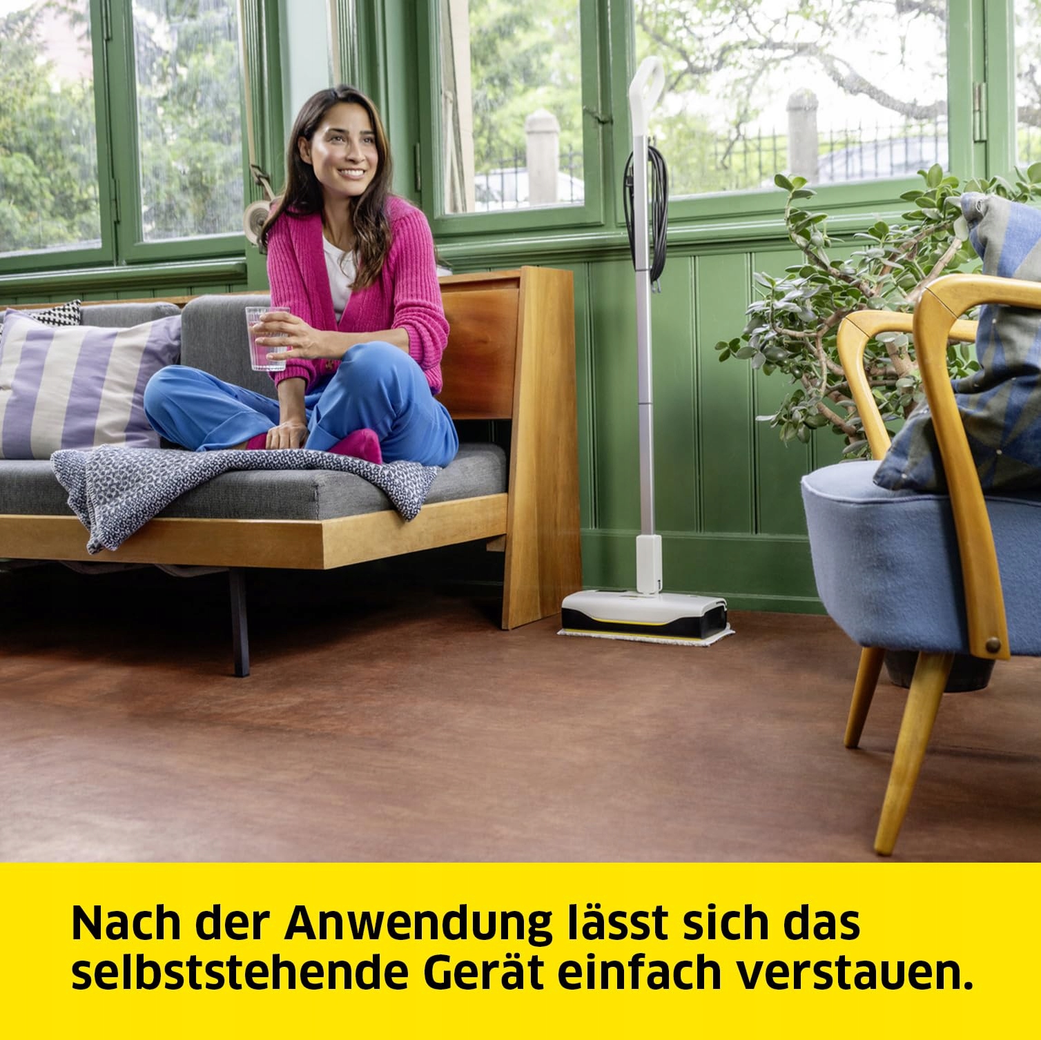 KÄRCHER SC 1 Mop Parowy, 30s nagrzewanie, 30m², 0,2l, 1300W — miniatura 7
