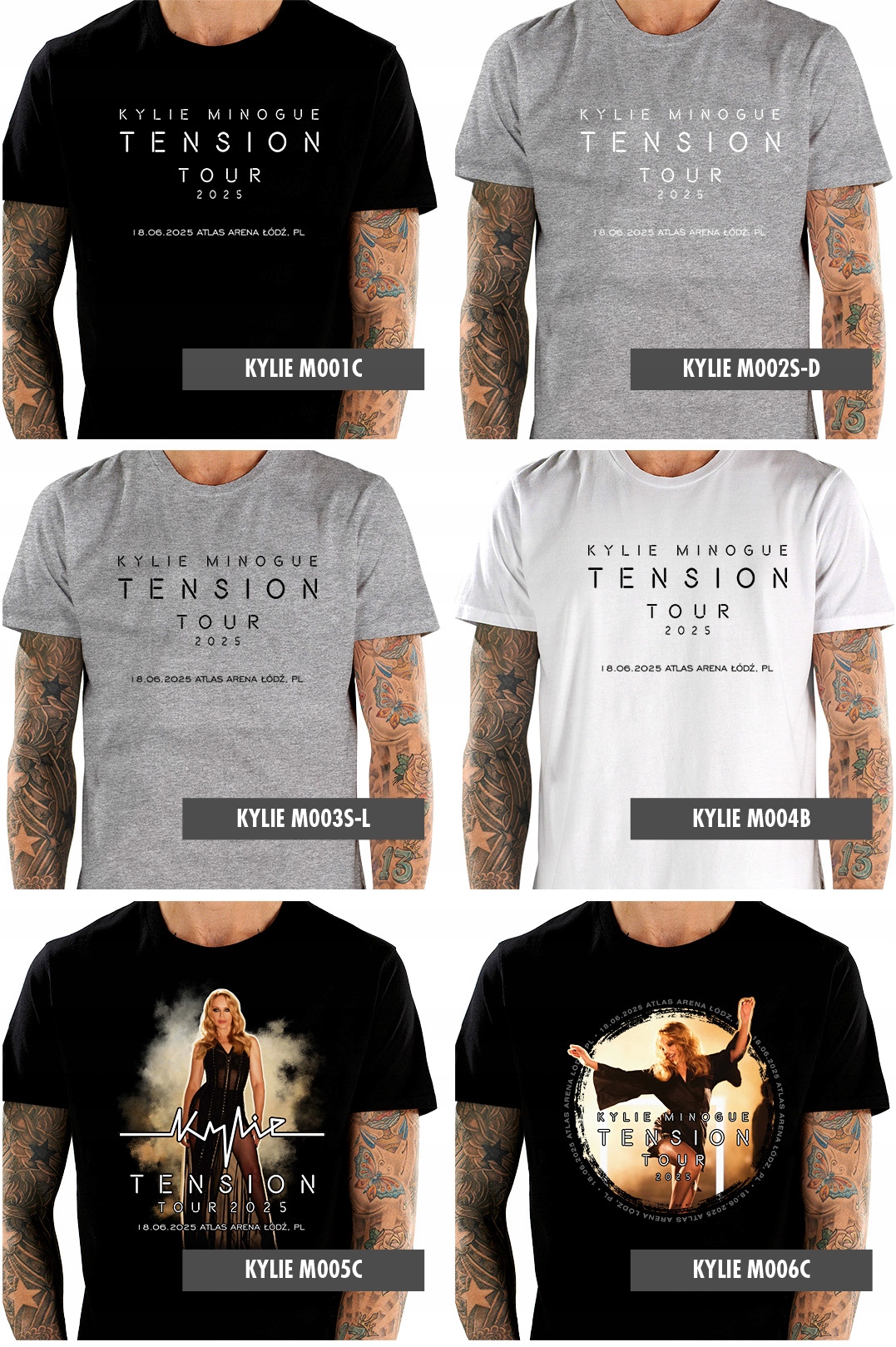 Kylie Minogue Tension Tour 2025 VIP グッズ Kylie Minogue Tension Tour 2025 VIP グッズ Tension Tour VIP
