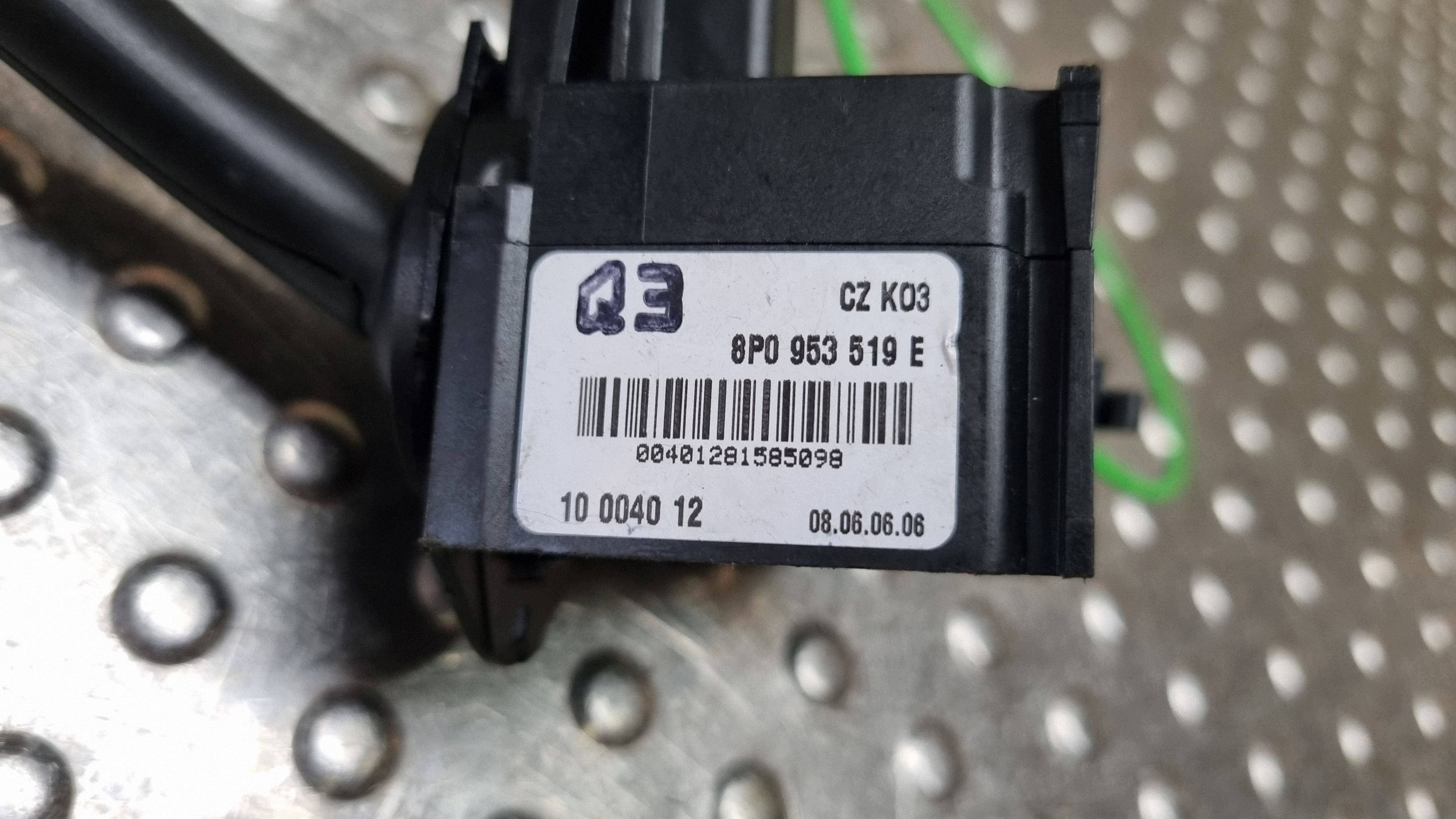 stalk switch wiper control 8P0953519E AUDI A3 8P LIFT 08-12