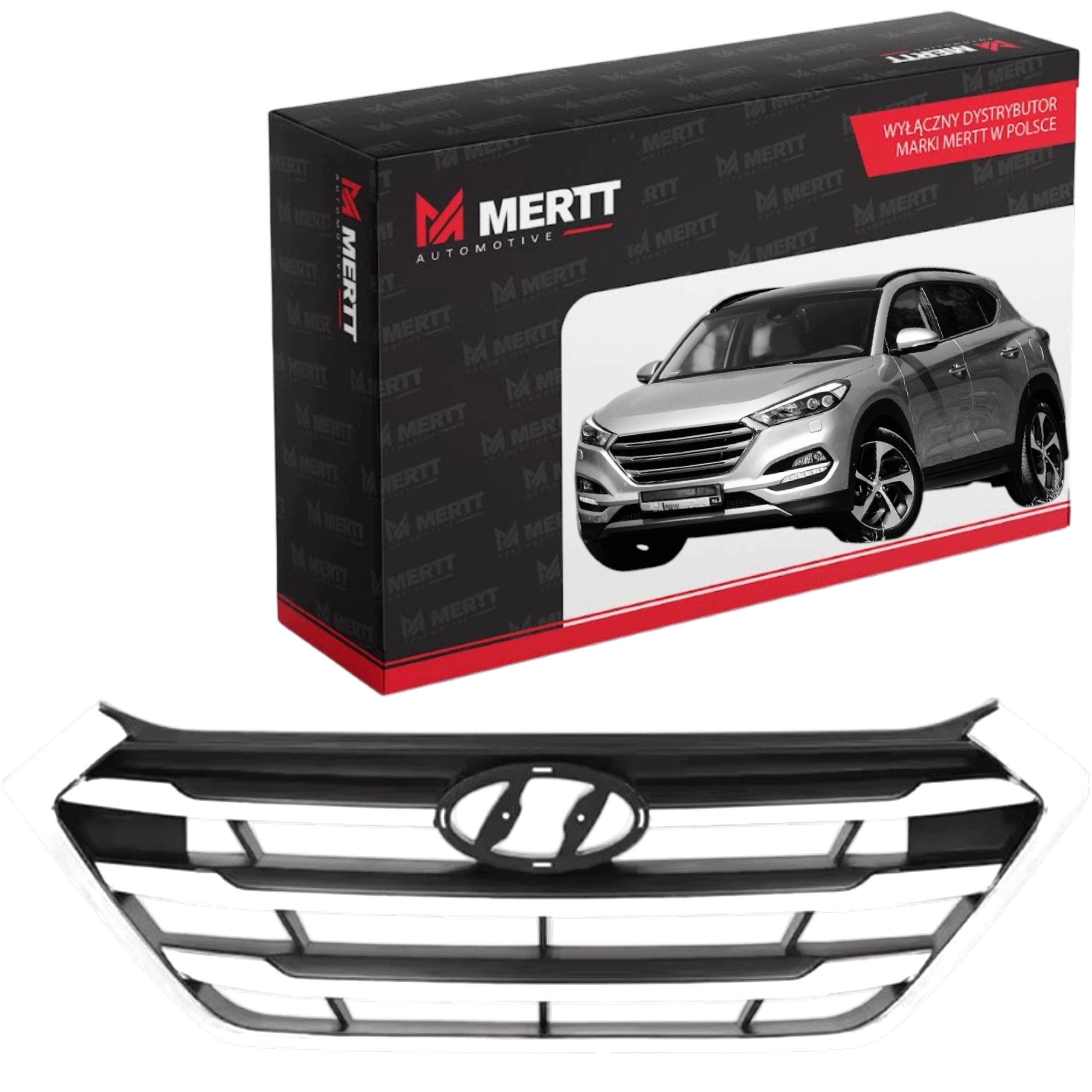 Hyundai Tucson III 2015-2018 Přední Atrapa Chladiče Grilu 86350D7000