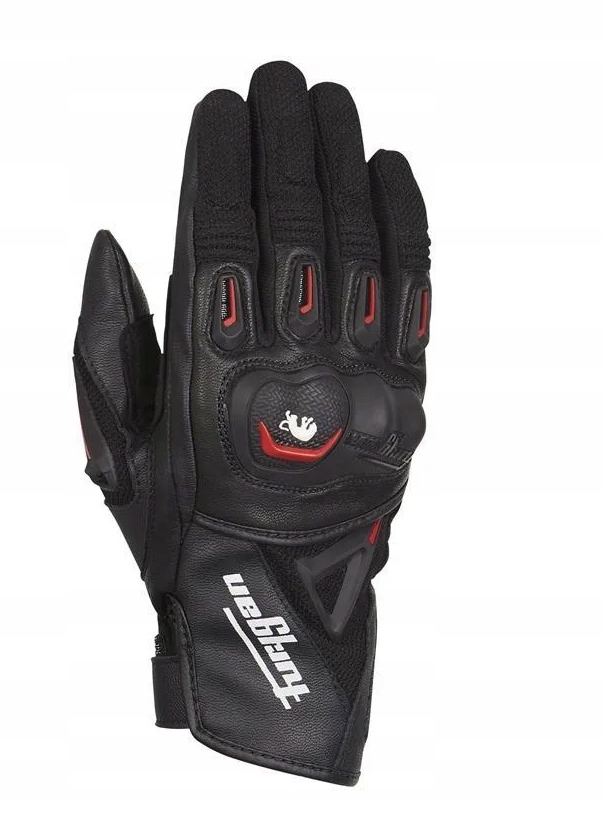 Rukavice Furygan Volt Evo black-white-red 2XL