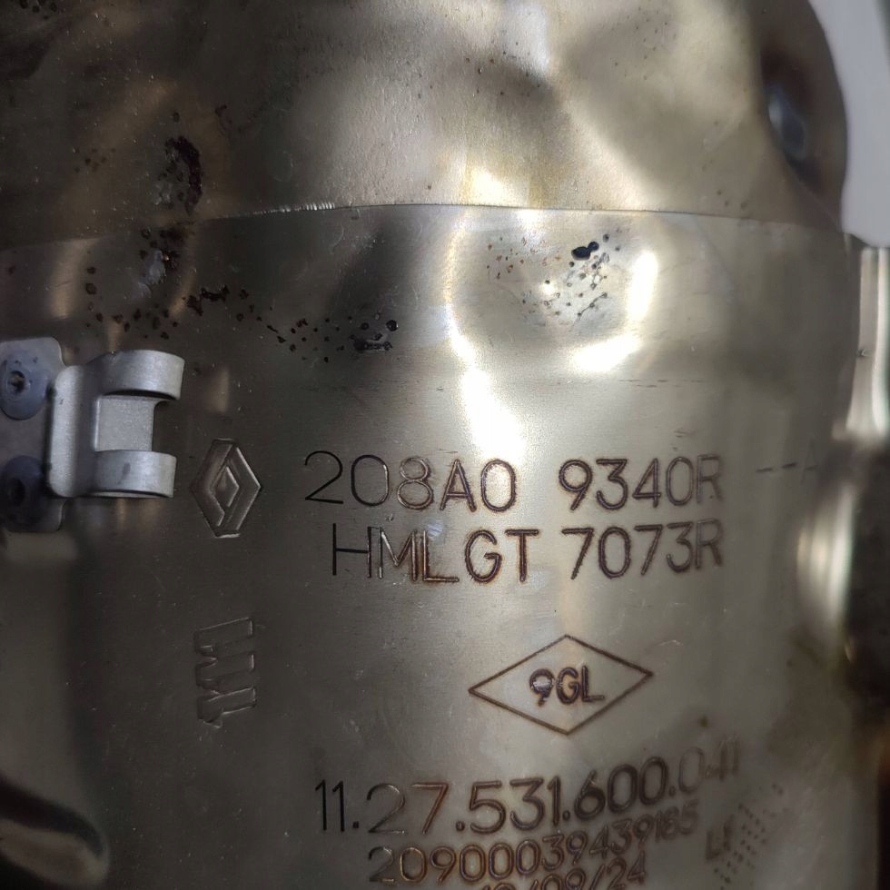 catalyst/DPF Dacia Jogger 208A09340R