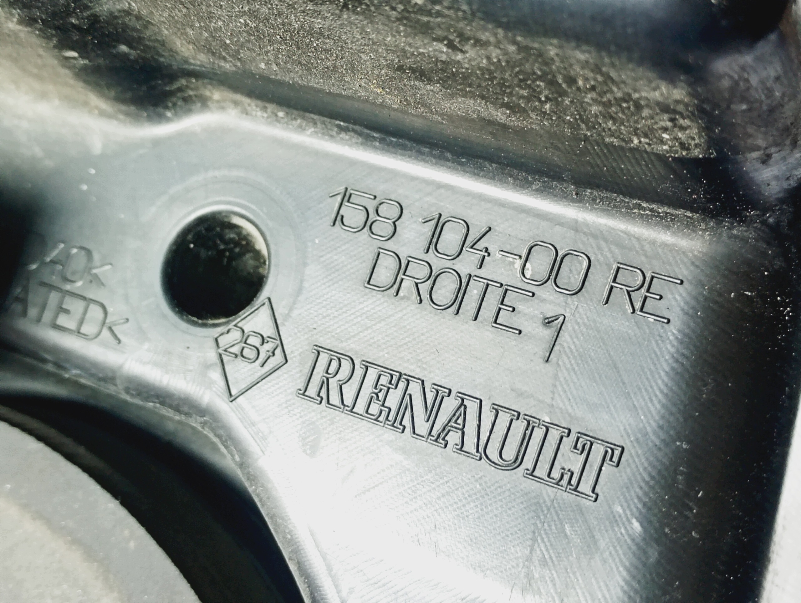 light right reflektor right front 15810400RE Renault Scenic 2 II 05-08
