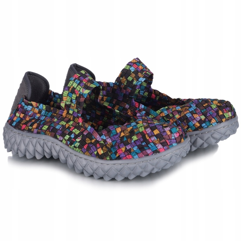 Dámské polobotky Rock Spring Over Rubbens s barevnými gumičkami Vel. 37