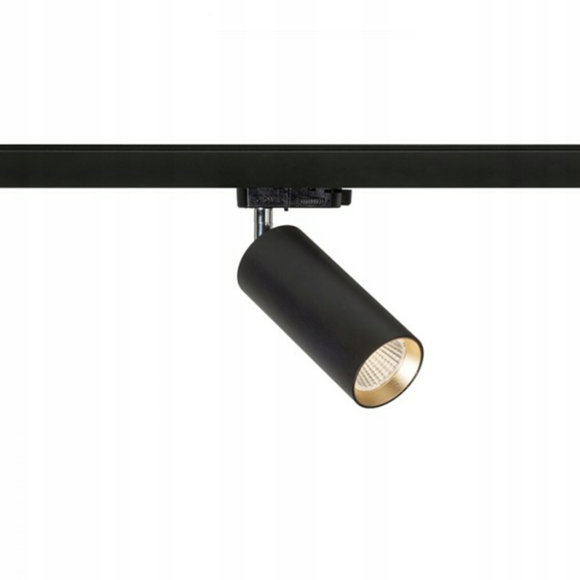Rendl Mavro Led reflektor čierna zlatá 12W 38 ° 3000K pre 3fázovú lištu