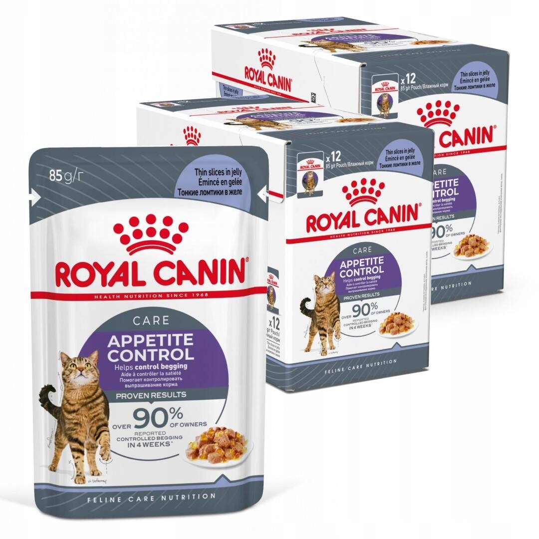 Levně Royal Canin Appetite Control Krmivo Mokré V Želé Pro Kočky 24x85g