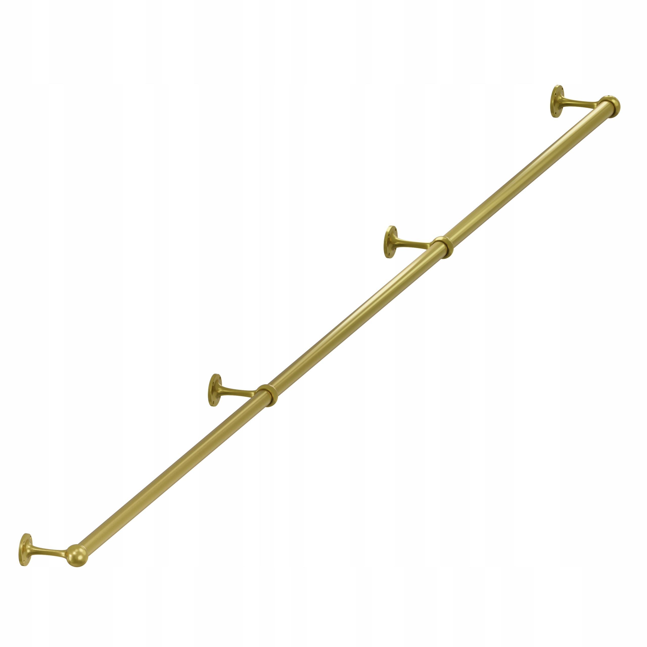 Schodišťové Zábradlí Na Schody Držák Zlatý 25 mm 300 cm Nazare