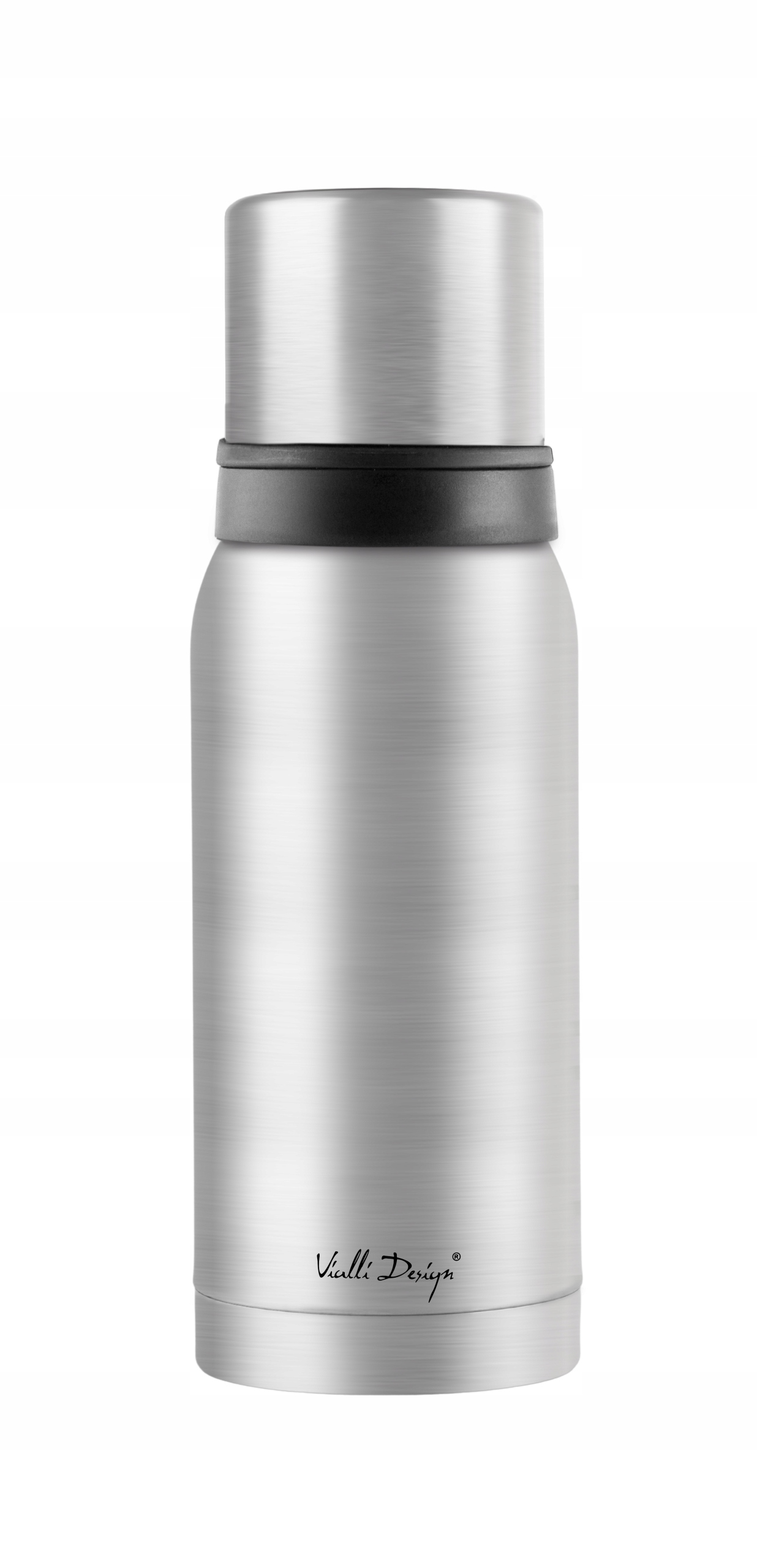 Termos turystyczny 1000ml Fuori stal mat 28081 stalowy matowy na herbatę