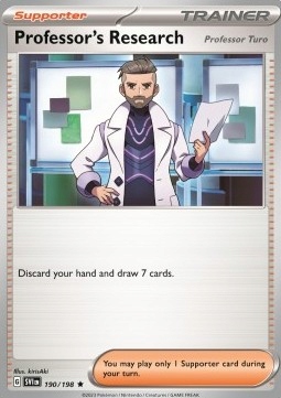 

Scarlet & Violet Holo 190/198 Professor's Research