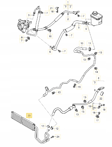 95534706904 - РАДИАТОР УПОМИНАЛСЯ В PORSCHE CAYENNE И 4,8