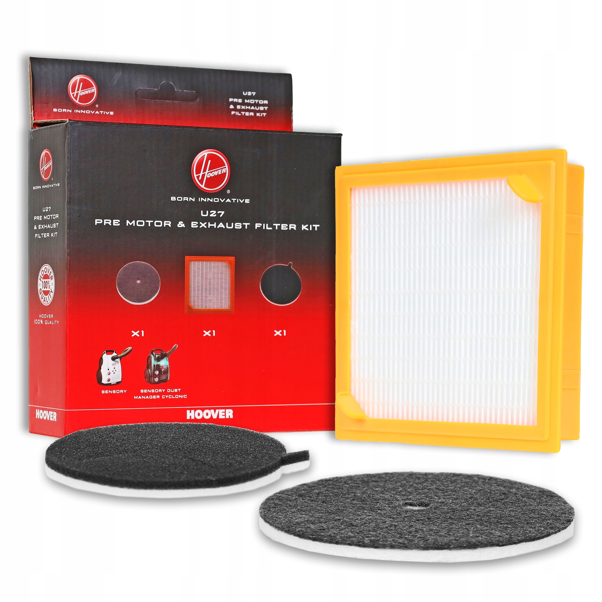 

Filtry U27 3szt do odkurzacza Hoover