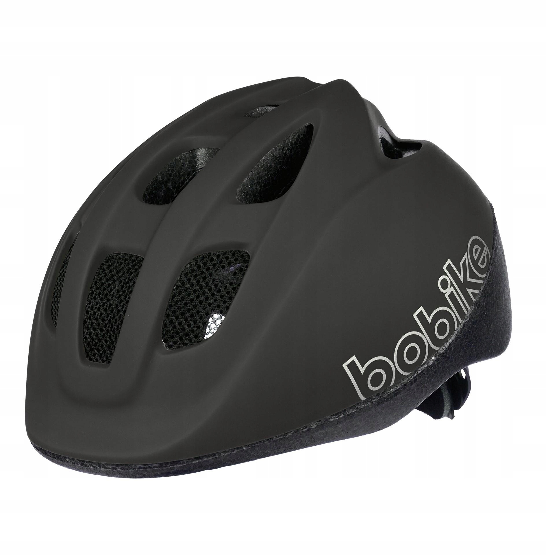 Kask dla dzieci Rowerowy Bobike Go Xs 46-53 cm Urban Black