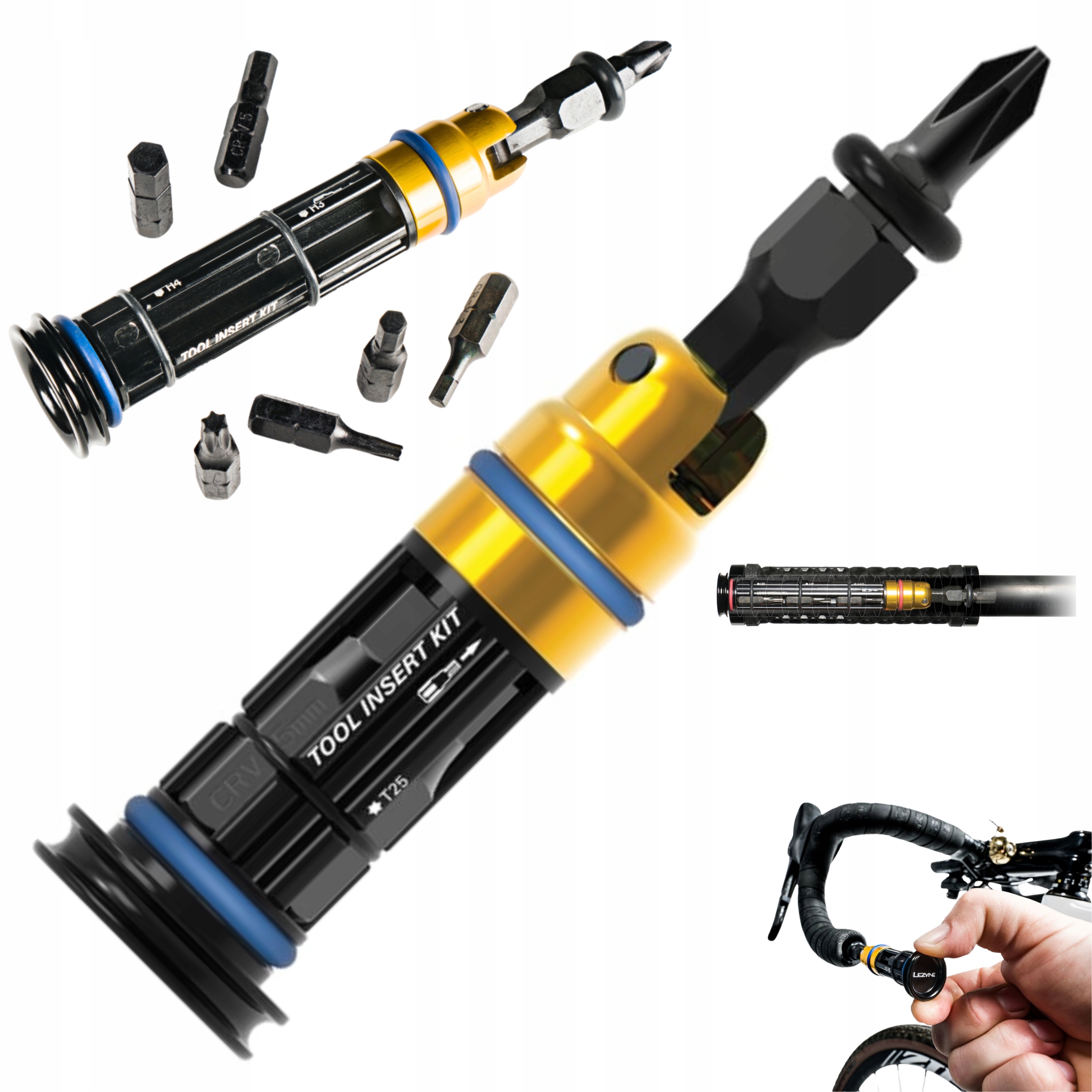 Zestaw Naprawczy Multitool Do Kierownicy Zwykłej Szosowej Imbus Lezyne