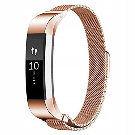 

Bransoleta Fitbit Alta Rose Gold Milanese Loop