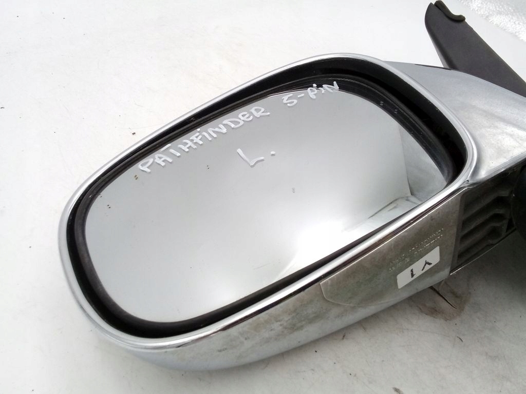 Nissan Pathfinder R50 mirror left electrics 5 PIN chrom chromowane