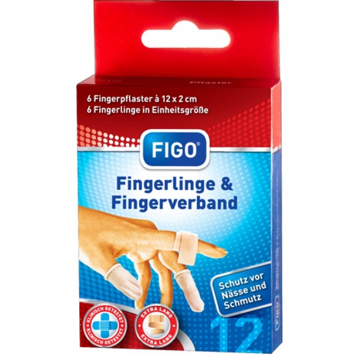 

Figo 6szt plastrów na palce 6szt nakładek Niemcy