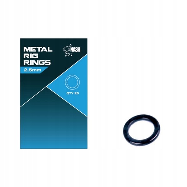 Nash Metal Rig Rings 2,5 MM