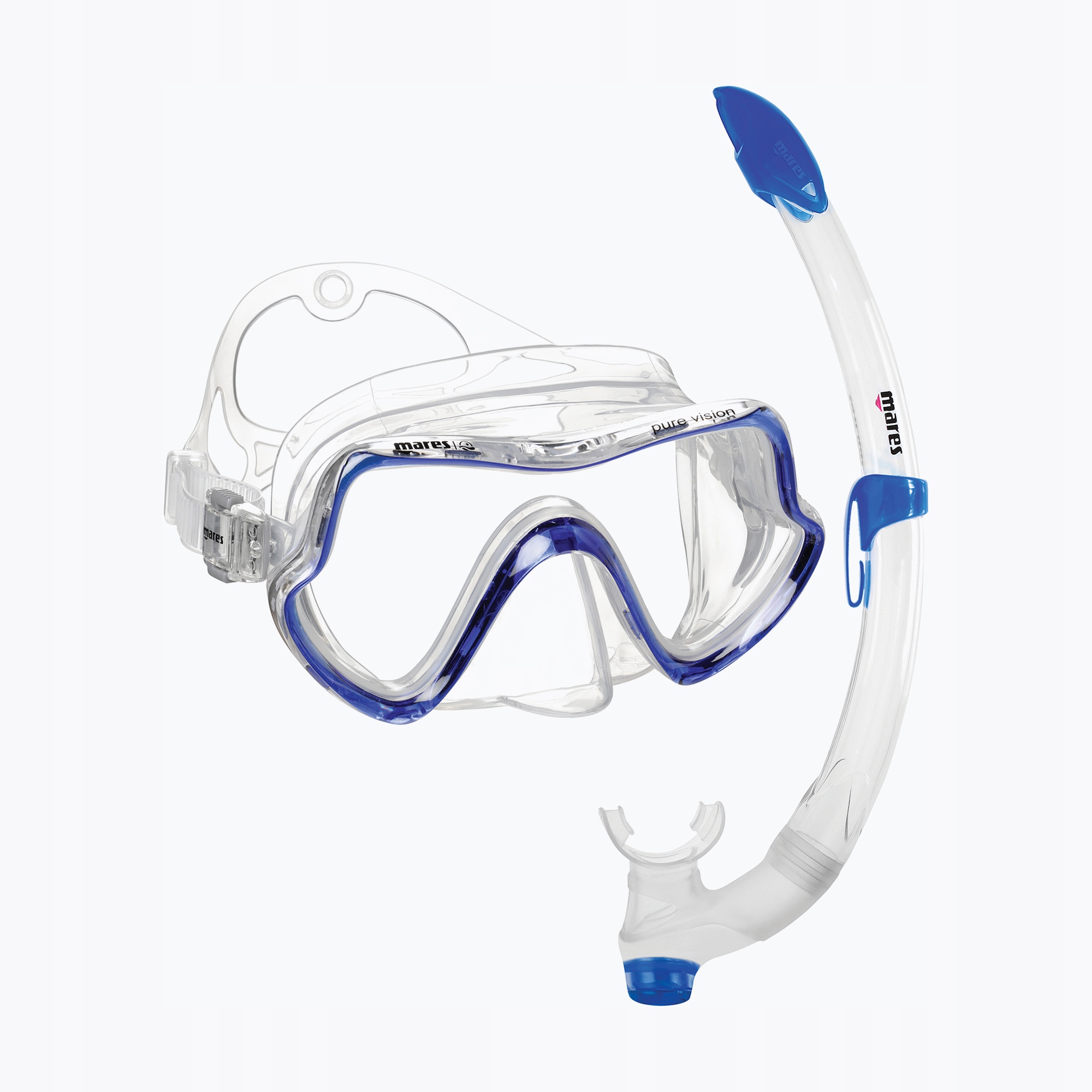 Zestaw do nurkowania Mares Pure Vision blue/clear Os