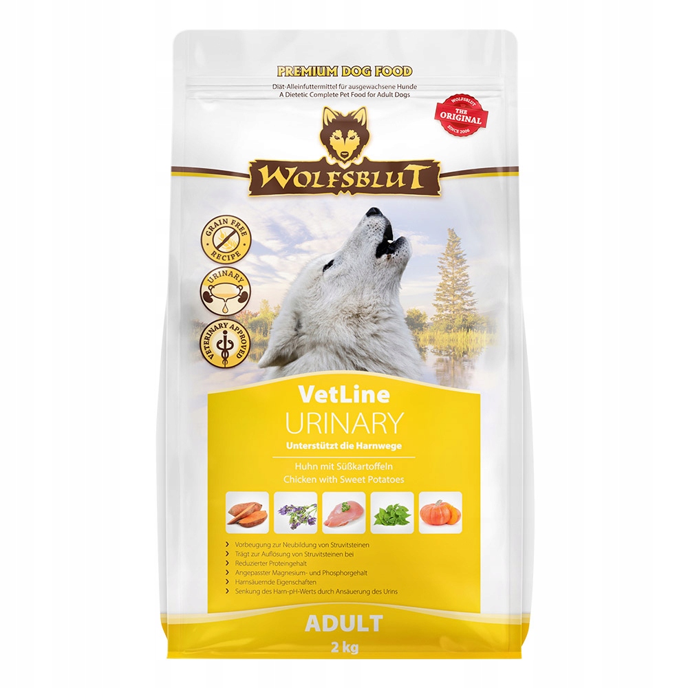 Levně Wolfsblut VetLine Urinary 2 kg