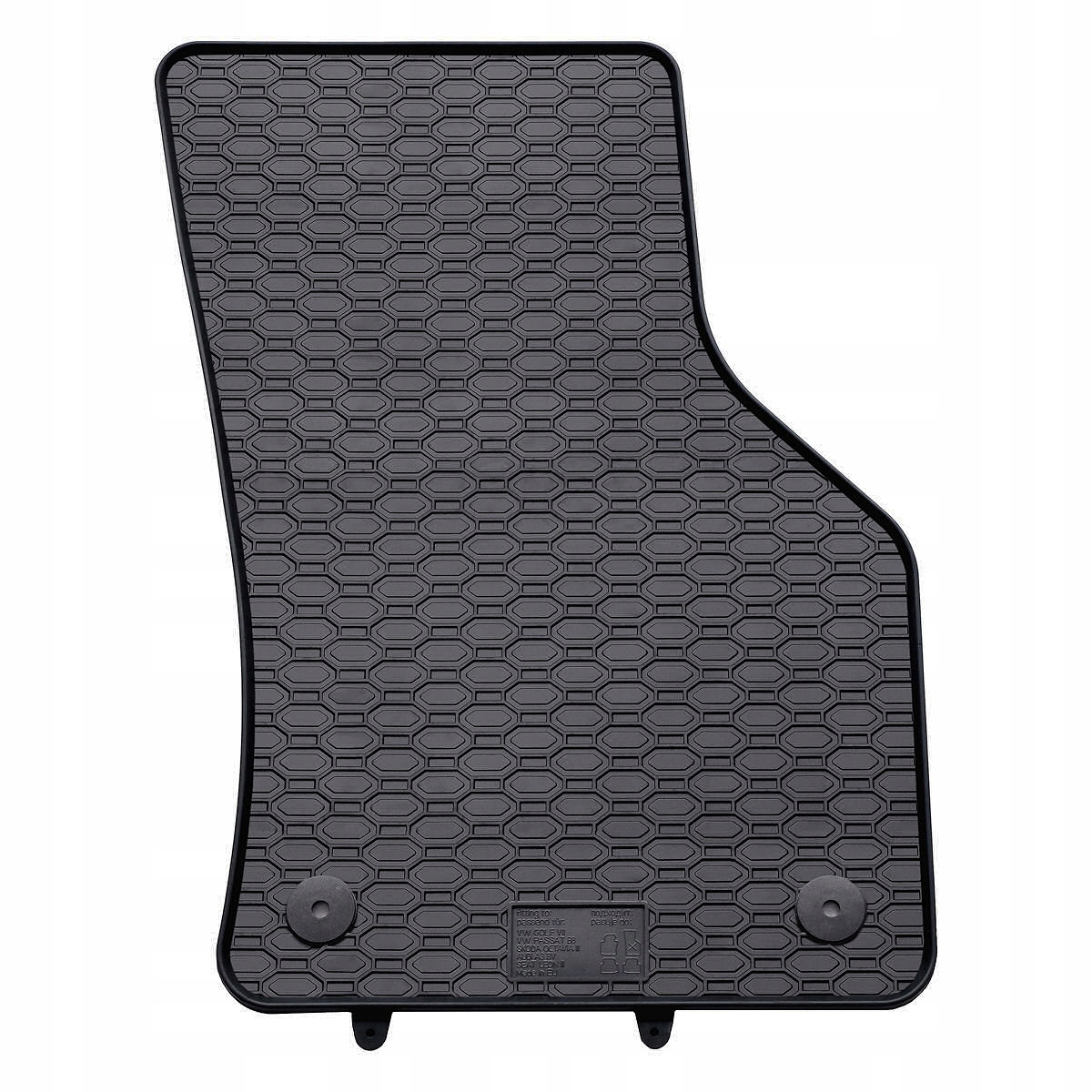 DYWANIKI GUMOWE do VW Volkswagen Passat B8 Sedan, Variant (2014-2023) Kolor czarny