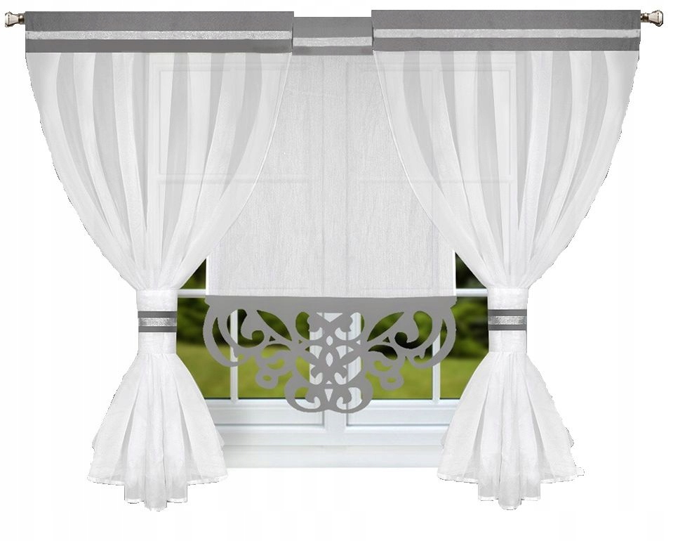 Komplet Firana Toskania 260x160 PANEL+Zasłony
