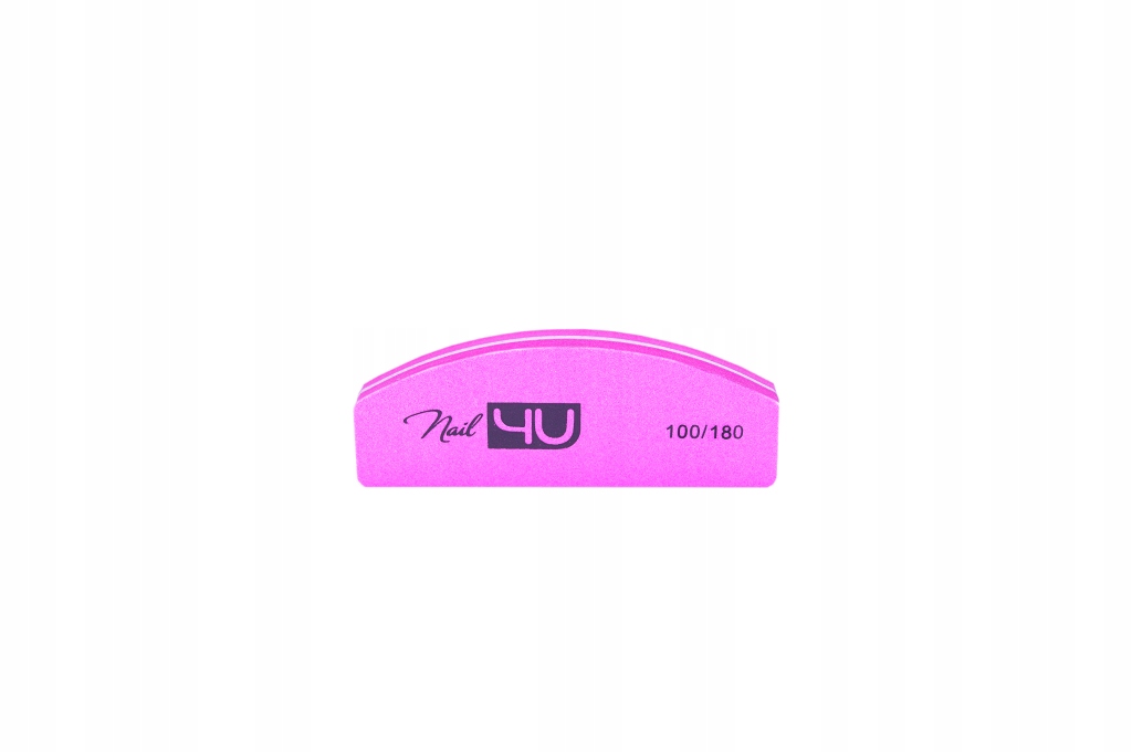 

Polerka łódka Nail4U 100/180 różowa 1 szt blok