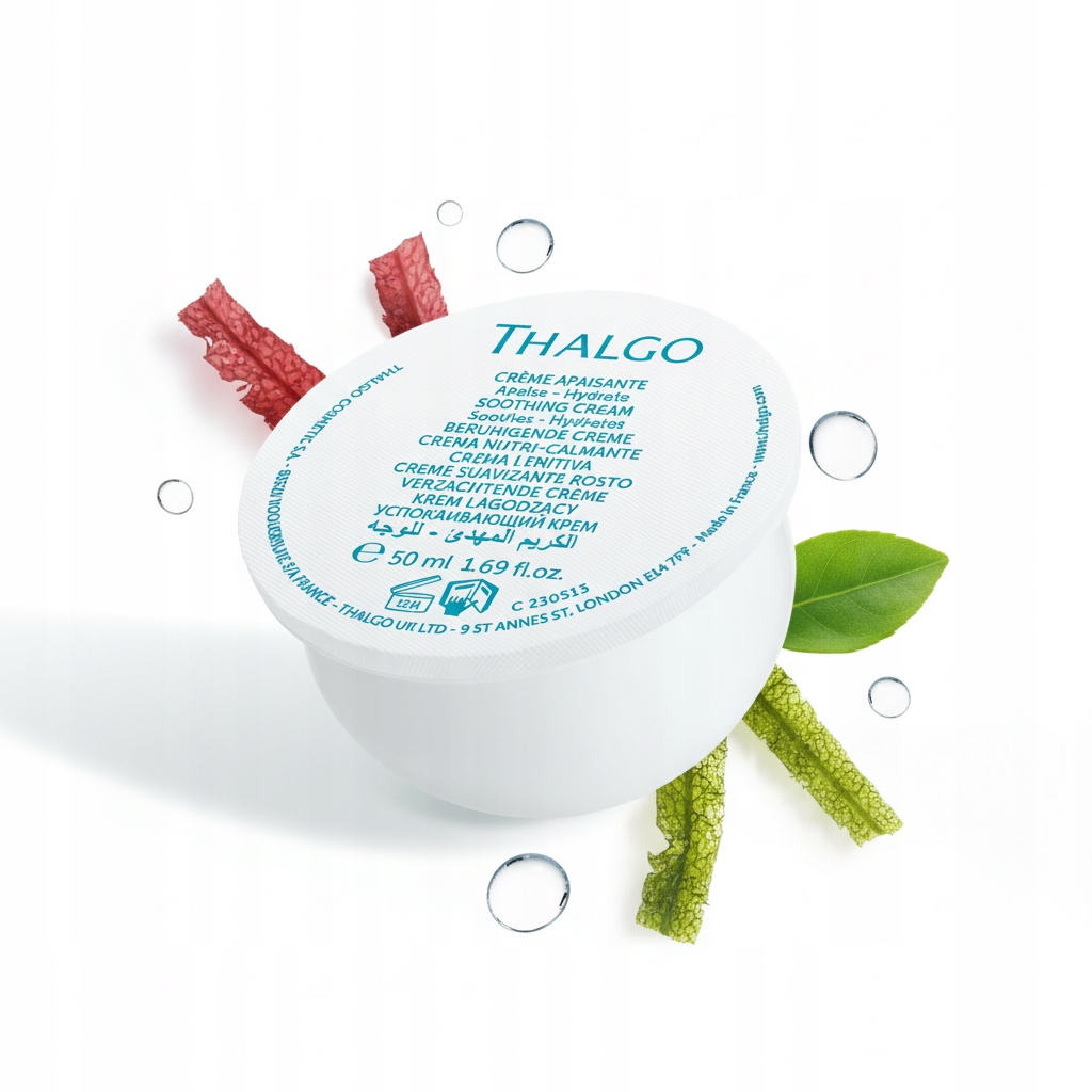 Zklidňující pleťový krém proti zarudnutí s doplňkovou náplní – Thalgo
