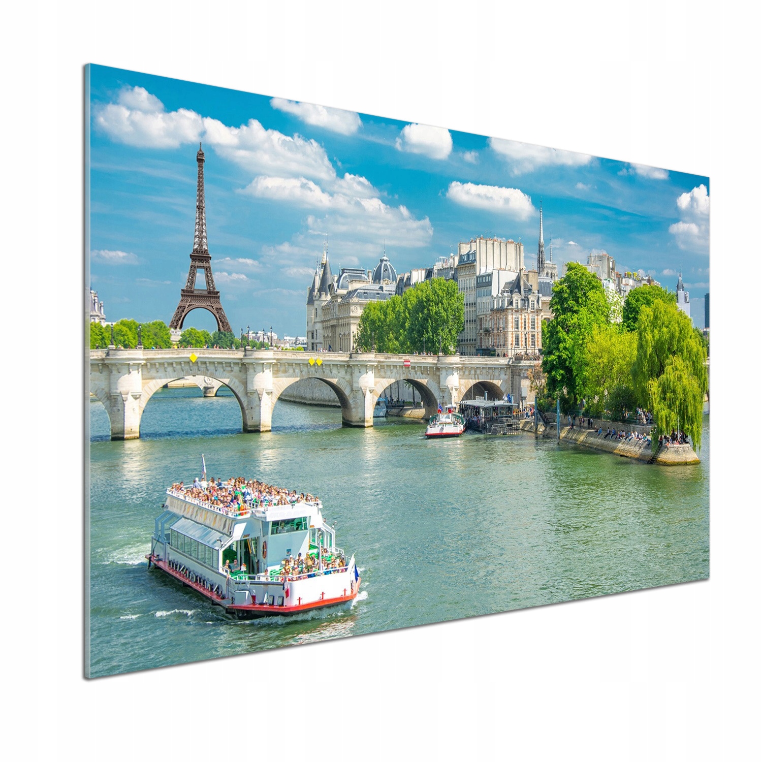 Panel do kuchyne Seina Paríž 100 x 70 cm Lepidlo