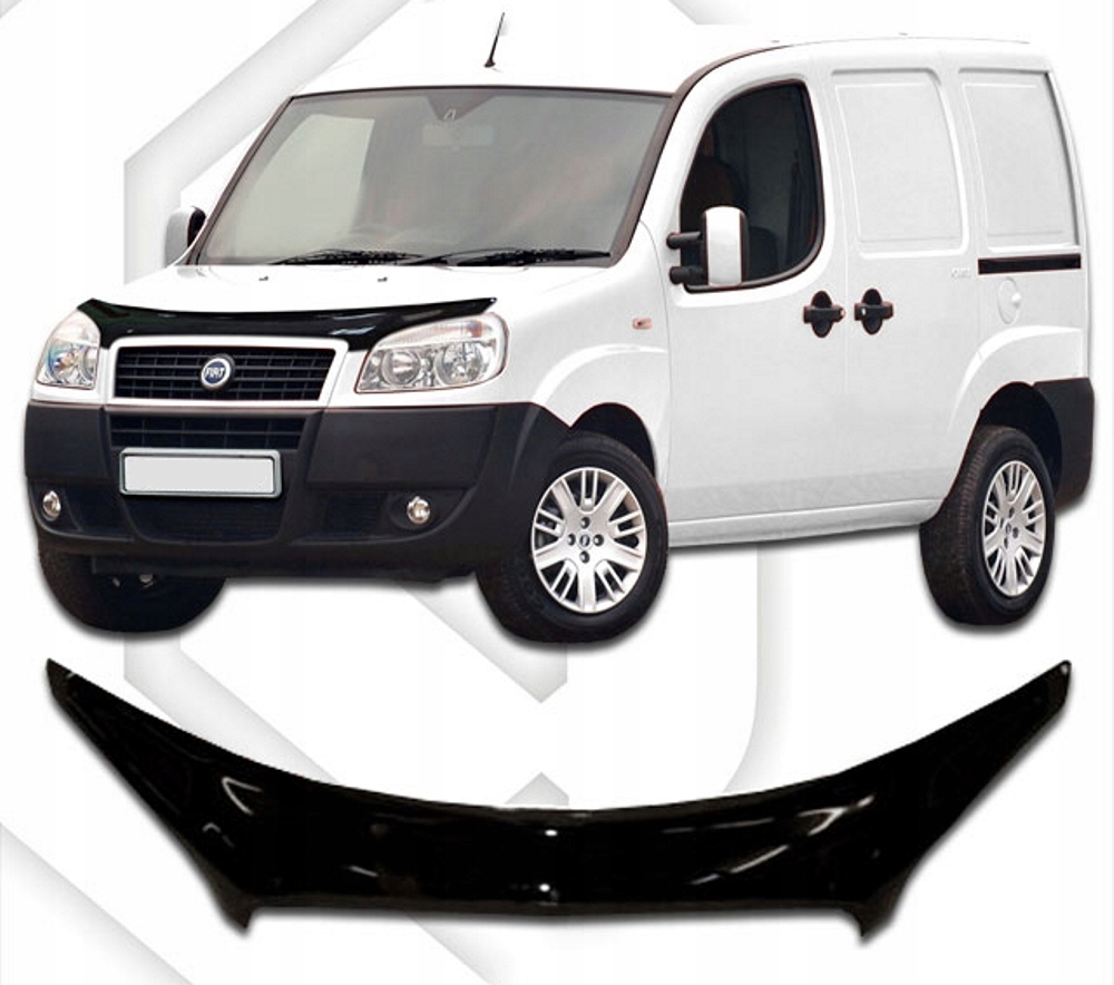 OWIEWKA MASKI PRZEDNIEJ FIAT DOBLO OD 2005 - 2010