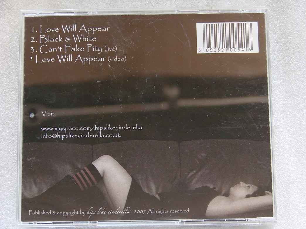 Hips Like Cinderella - Singiel UK BDB+ Wytwórnia Not On Label