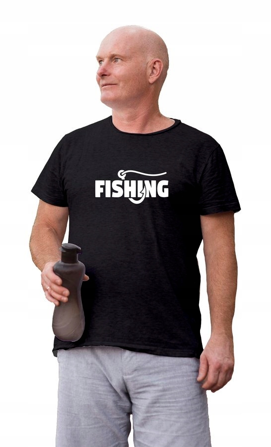 

Koszulka męska Fishing t-shirt wędkarstwo 5XL
