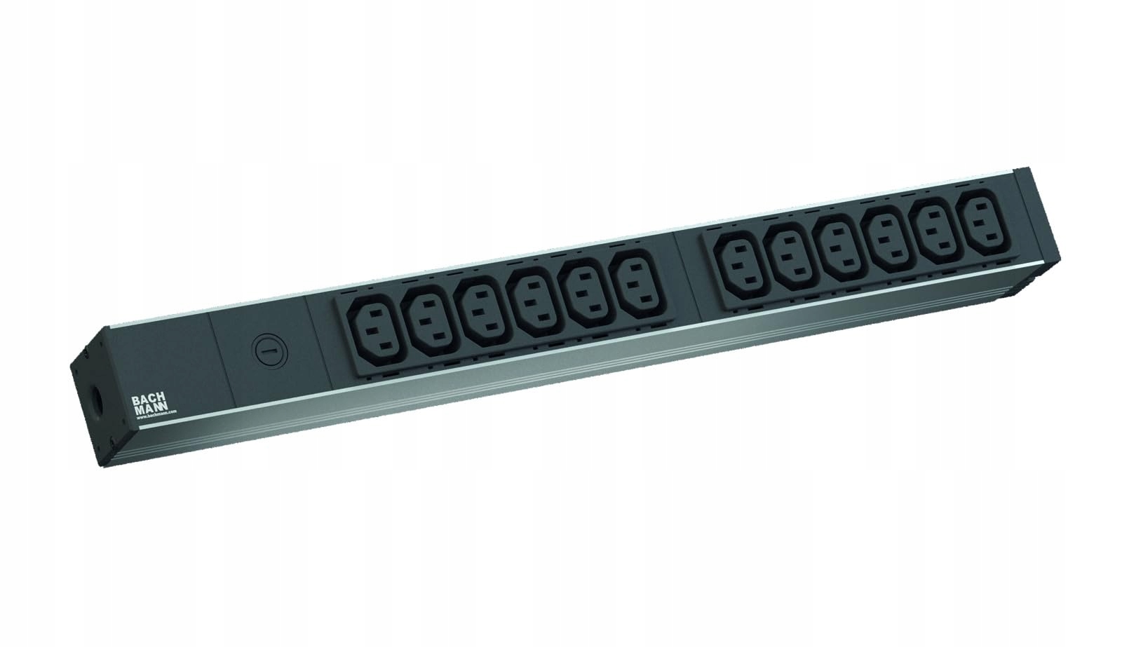 Bachmann It Pdu Alu 19" 1HE, 12 x C13 zdířka