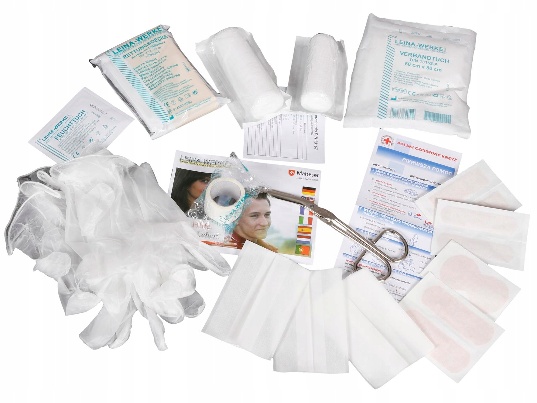 APTECZKA MOTOCYKLOWA PIERWSZA POMOC DIN 13167 Kod producenta 5903292661025