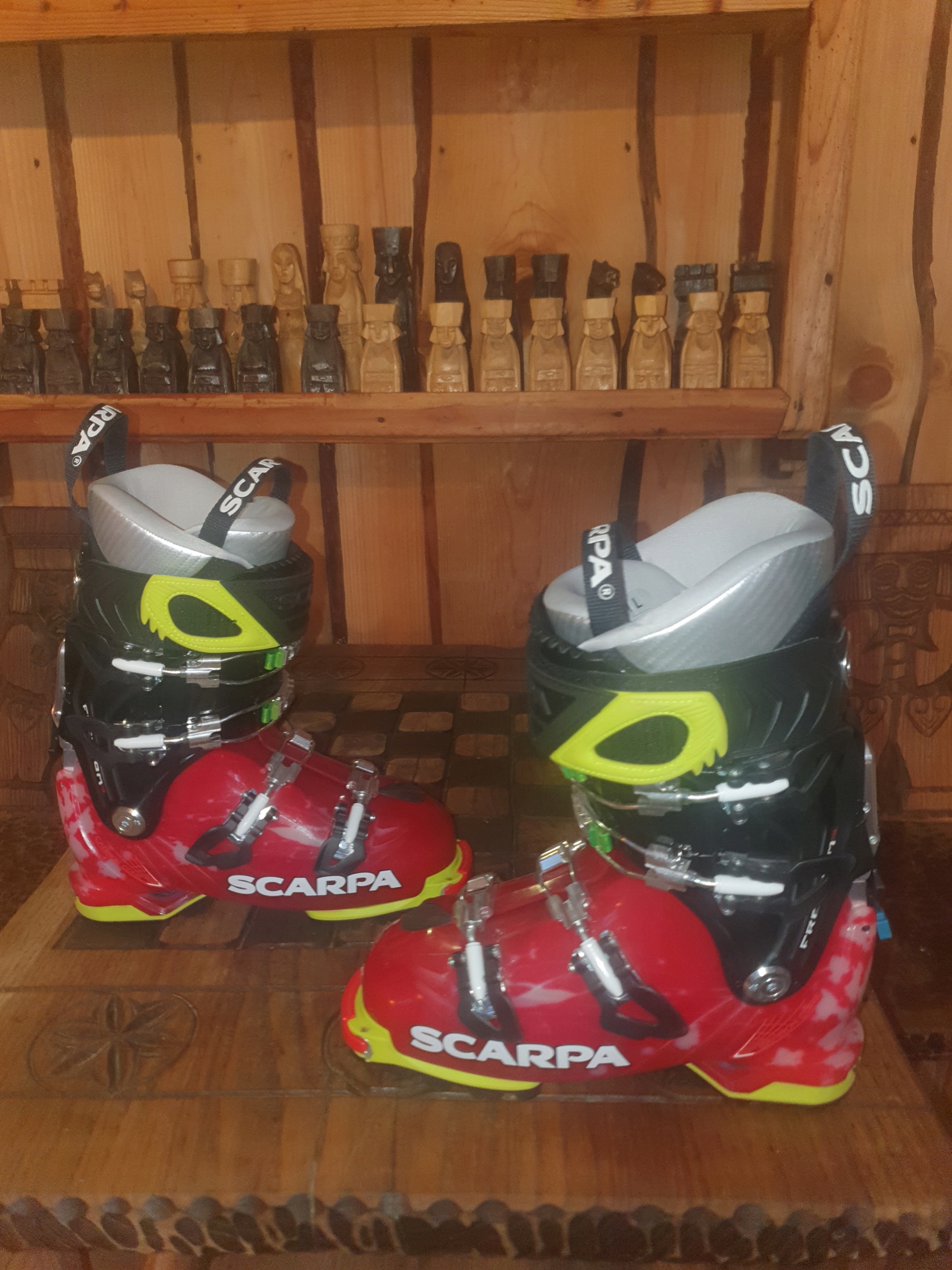 Scarpa Freedom SL Scarlet damskie tour-freeride flex 120 nr.25 eu 40 Model freedom sl carbon core