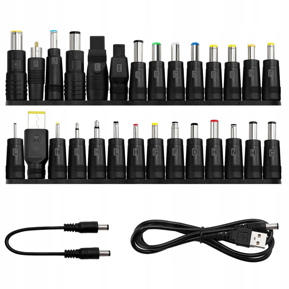 ADAPTER DC KOŃCÓWKI ZASILACZA 5.5X2.1MM ZASILACZ SIECIOWY DO LAPTOPA