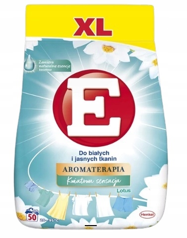 

E. Proszek do prania białego Lotus, 3 kg