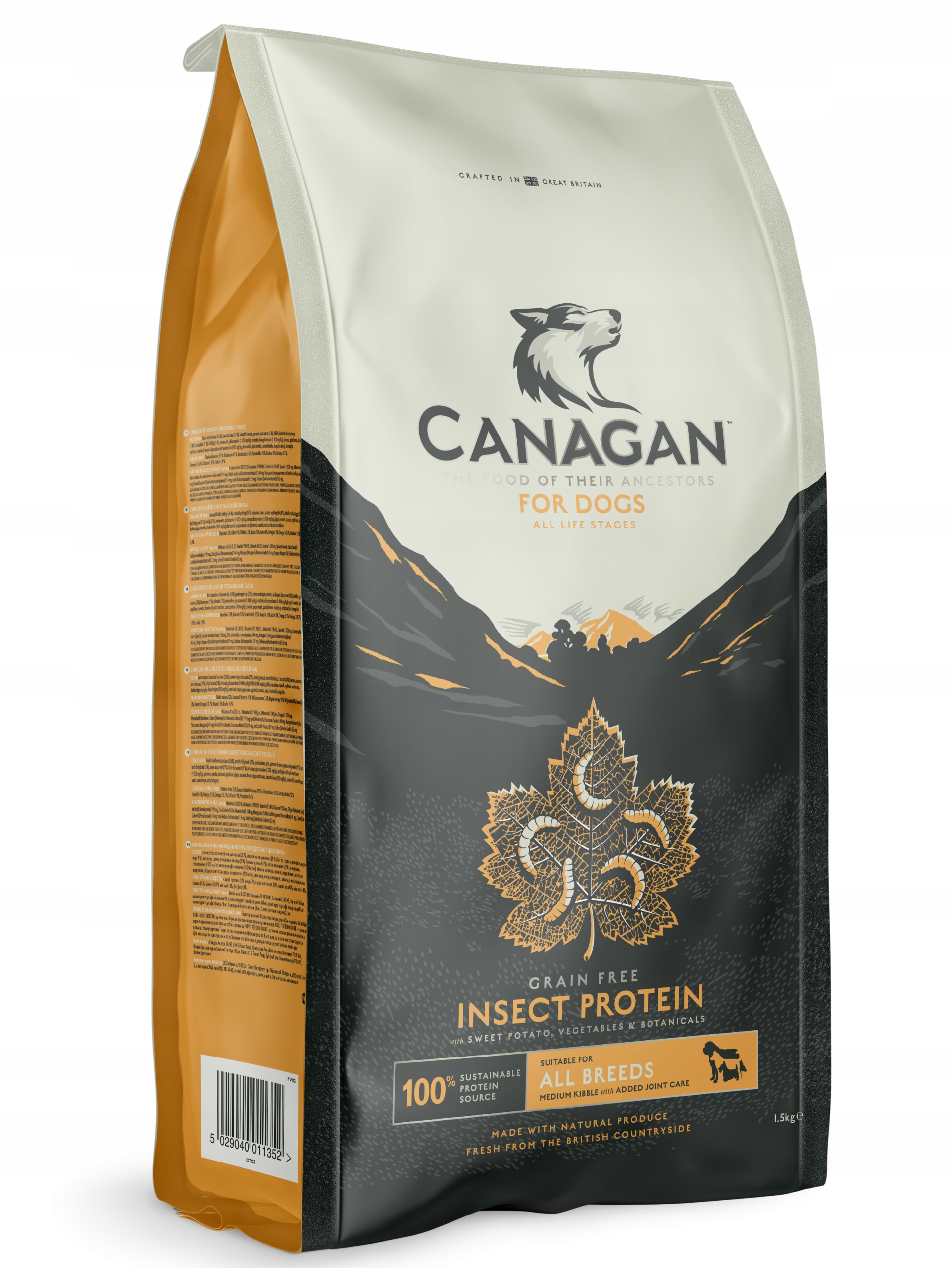 Canagan sucha karma dla psa Insect 5 kg